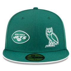 New York Jets New Era OVO x NFL 59FIFTY Fitted Hat Green - NFL