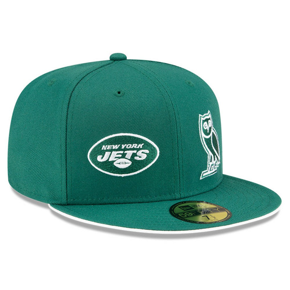 New York Jets New Era OVO x NFL 59FIFTY Fitted Hat Green - NFL