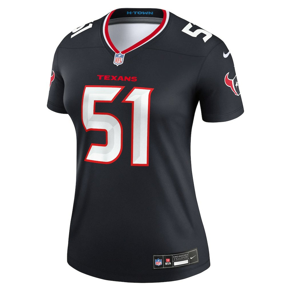 Will Anderson Jr. Houston Texans Women's Legend Player Performance Top Navy - Nike