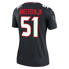 Will Anderson Jr. Houston Texans Women's Legend Player Performance Top Navy - Nike