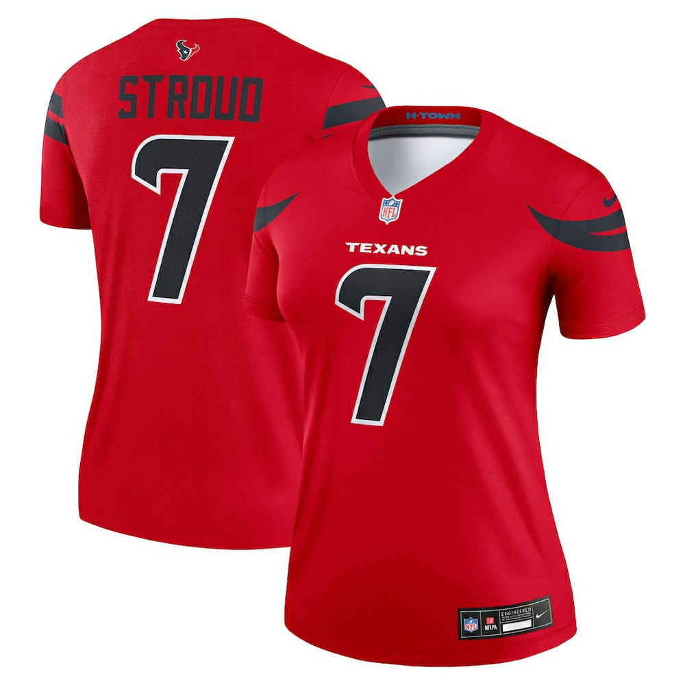 C.J. Stroud Houston Texans Women's Alternate Legend Player Performance Top Red - Nike
