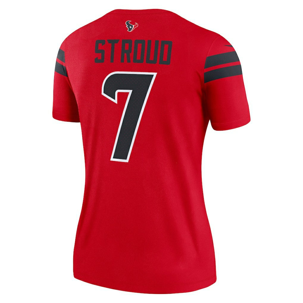 C.J. Stroud Houston Texans Women's Alternate Legend Player Performance Top Red - Nike