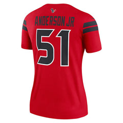 Will Anderson Jr. Houston Texans Women's Alternate Legend Player Performance Top Red - Nike