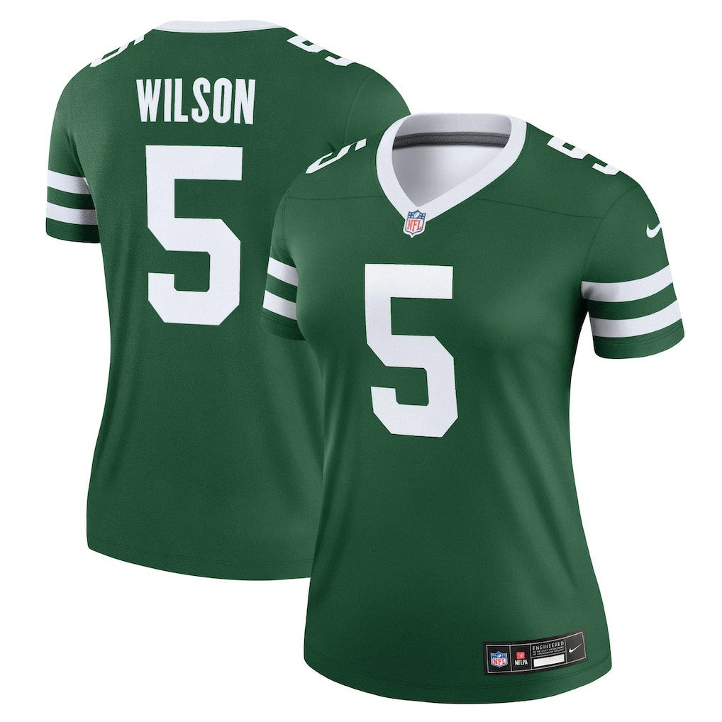 Garrett Wilson New York Jets Women's Legend Player Performance Top Legacy Green - Nike