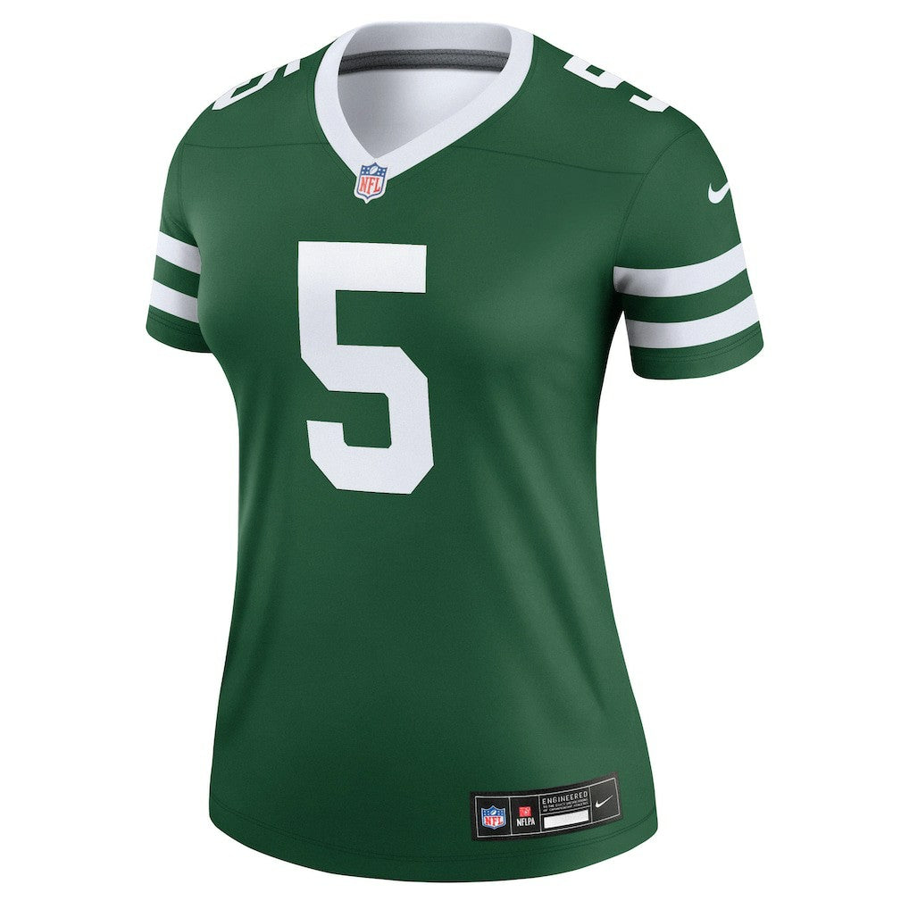 Garrett Wilson New York Jets Women's Legend Player Performance Top Legacy Green - Nike