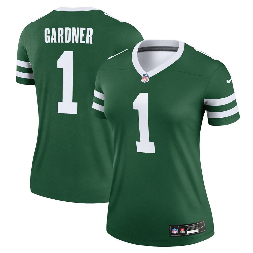 Ahmad Sauce Gardner New York Jets Women's Legend Player Performance Top Legacy Green - Nike