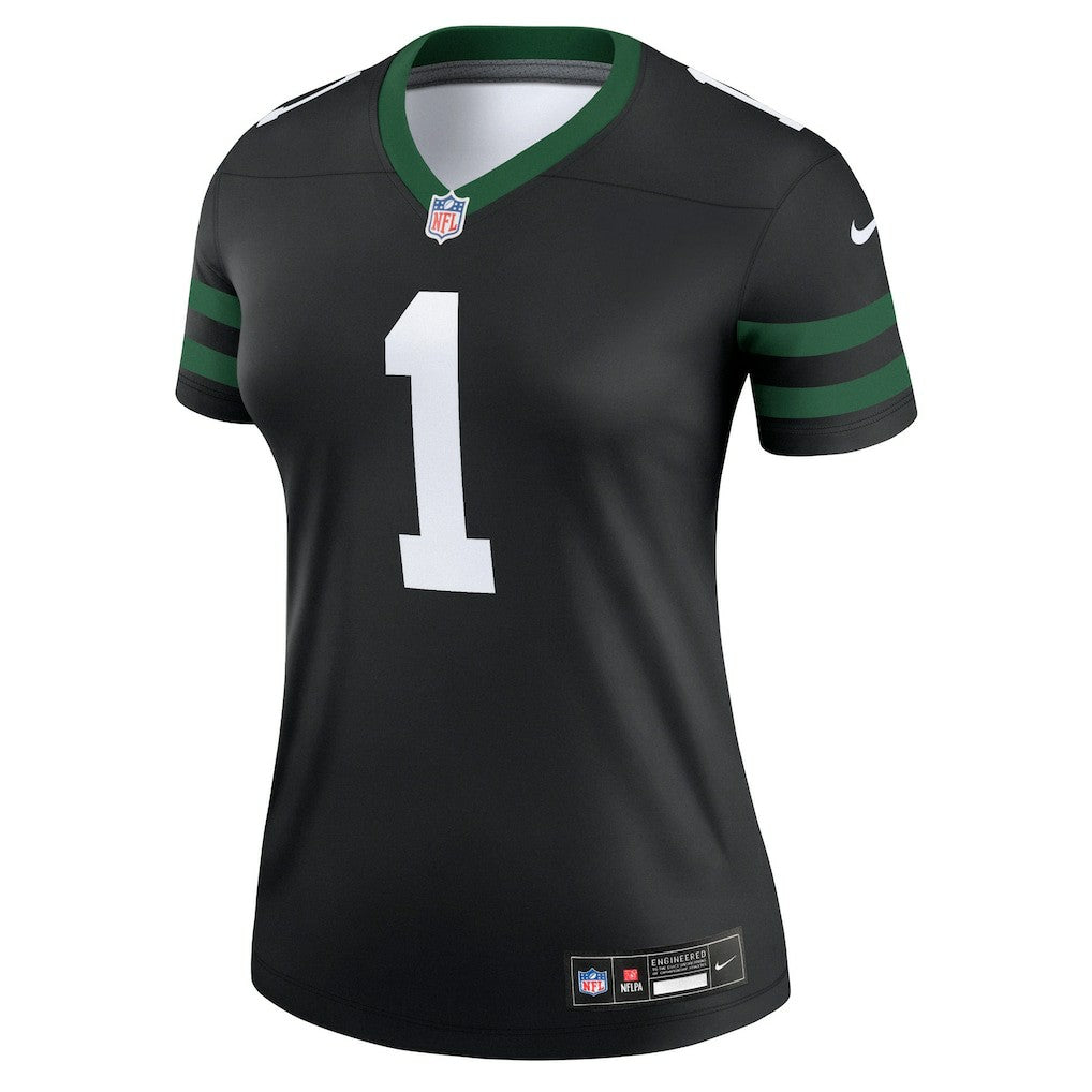 Ahmad Sauce Gardner New York Jets Women's Alternate Legend Player Performance Top Legacy Black - Nike