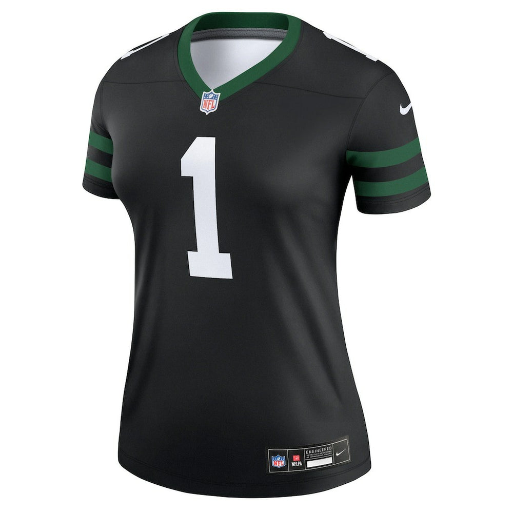 Ahmad Sauce Gardner New York Jets Women's Alternate Legend Player Performance Top Legacy Black - Nike