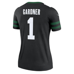 Ahmad Sauce Gardner New York Jets Women's Alternate Legend Player Performance Top Legacy Black - Nike
