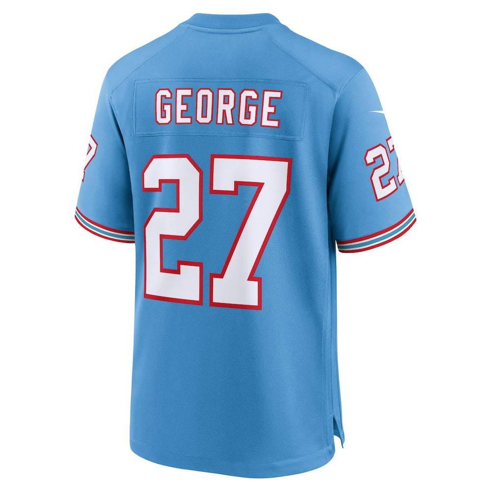 Eddie George Tennessee Titans Retired Player Alternate Game Jersey Light Blue - Nike