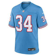 Earl Campbell Tennessee Titans Retired Player Alternate Game Jersey Light Blue - Nike