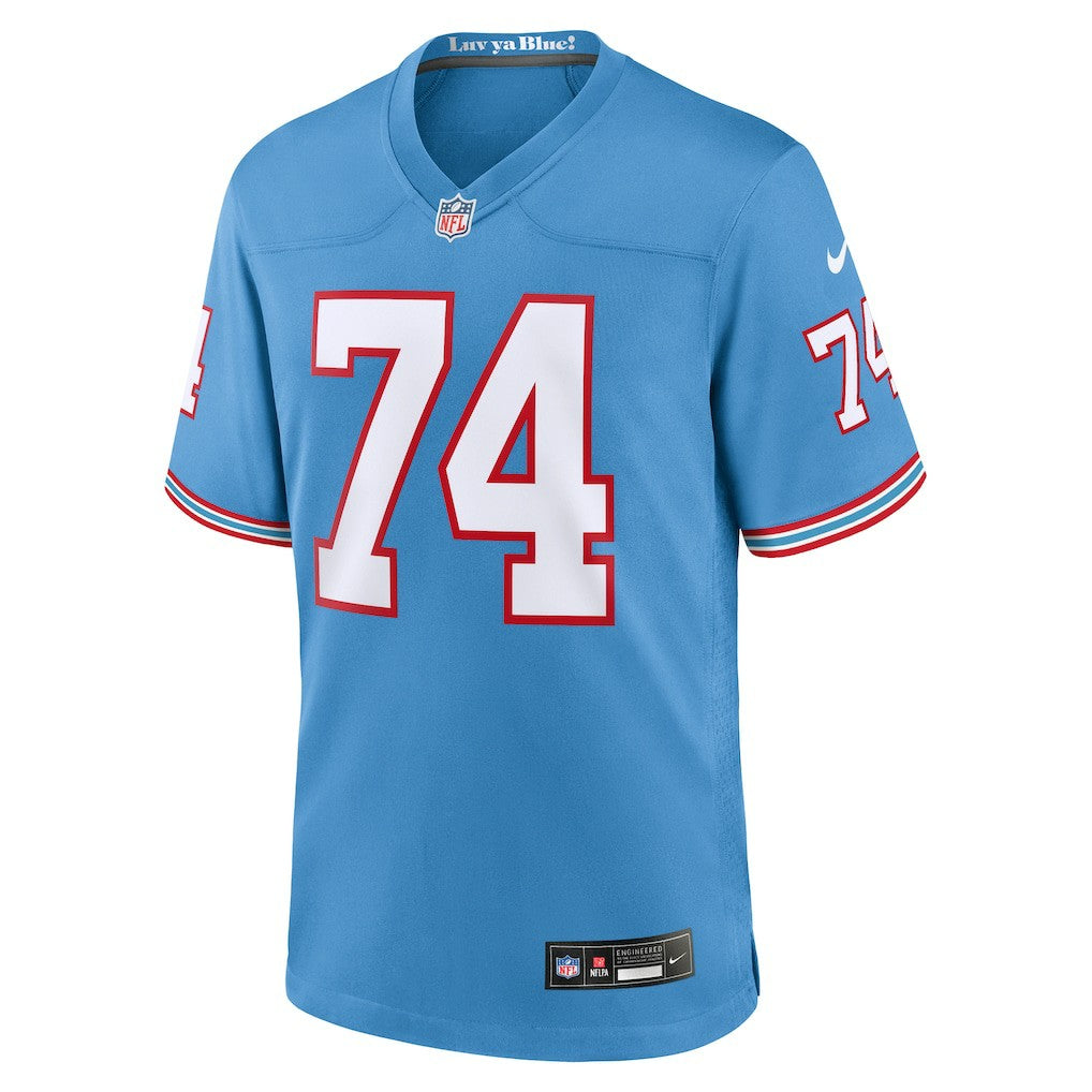 Bruce Matthews Tennessee Titans Retired Player Alternate Game Jersey Light Blue - Nike