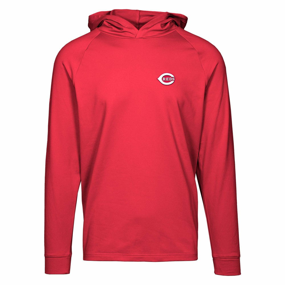 Cincinnati Reds Levelwear Dimension Insignia 2.0 Pullover Hoodie On Sale