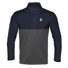 Detroit Tigers Levelwear Pursue Insignia 2.0 Quarter-Zip Pullover Top Lifestyle