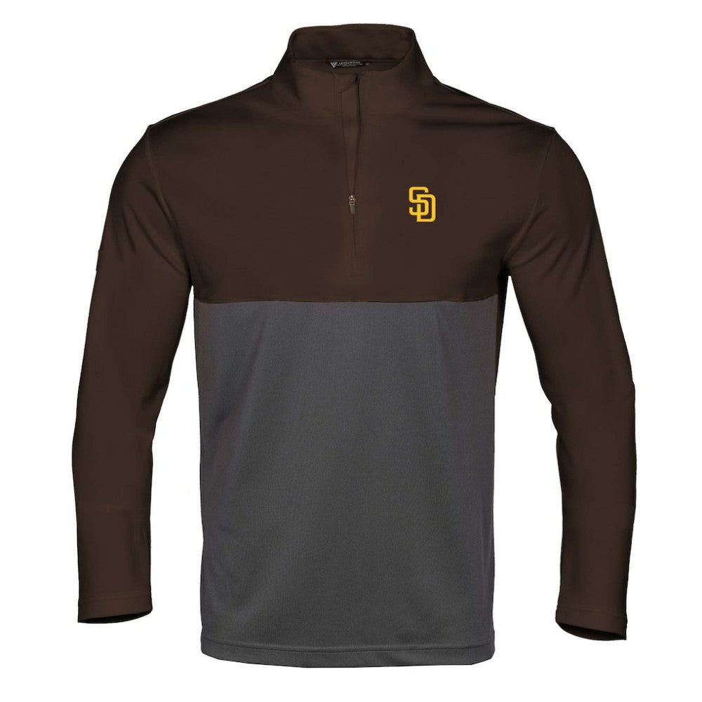 San Diego Padres Levelwear Pursue Insignia 2.0 Quarter-Zip Pullover Top Online