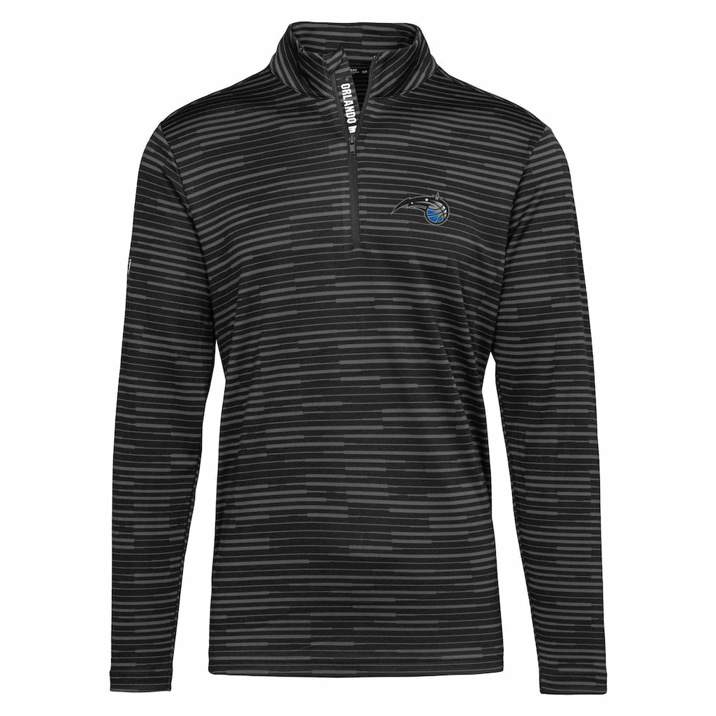 NBA - Orlando Magic Levelwear Gear Insignia Core Quarter-Zip Pullover Top - Black