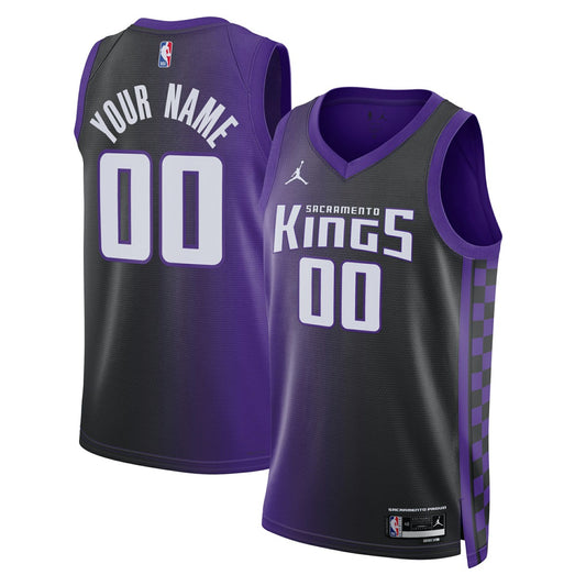 Sacramento Kings Jordan Brand Unisex Swingman Custom Jersey - Statement Edition - Purple discount | NBA Jerseys
