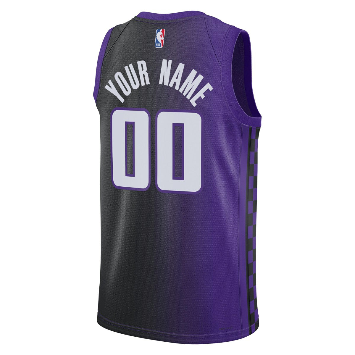 NBA - Sacramento Kings Jordan Brand Unisex Swingman Custom Jersey - Statement Edition - Purple
