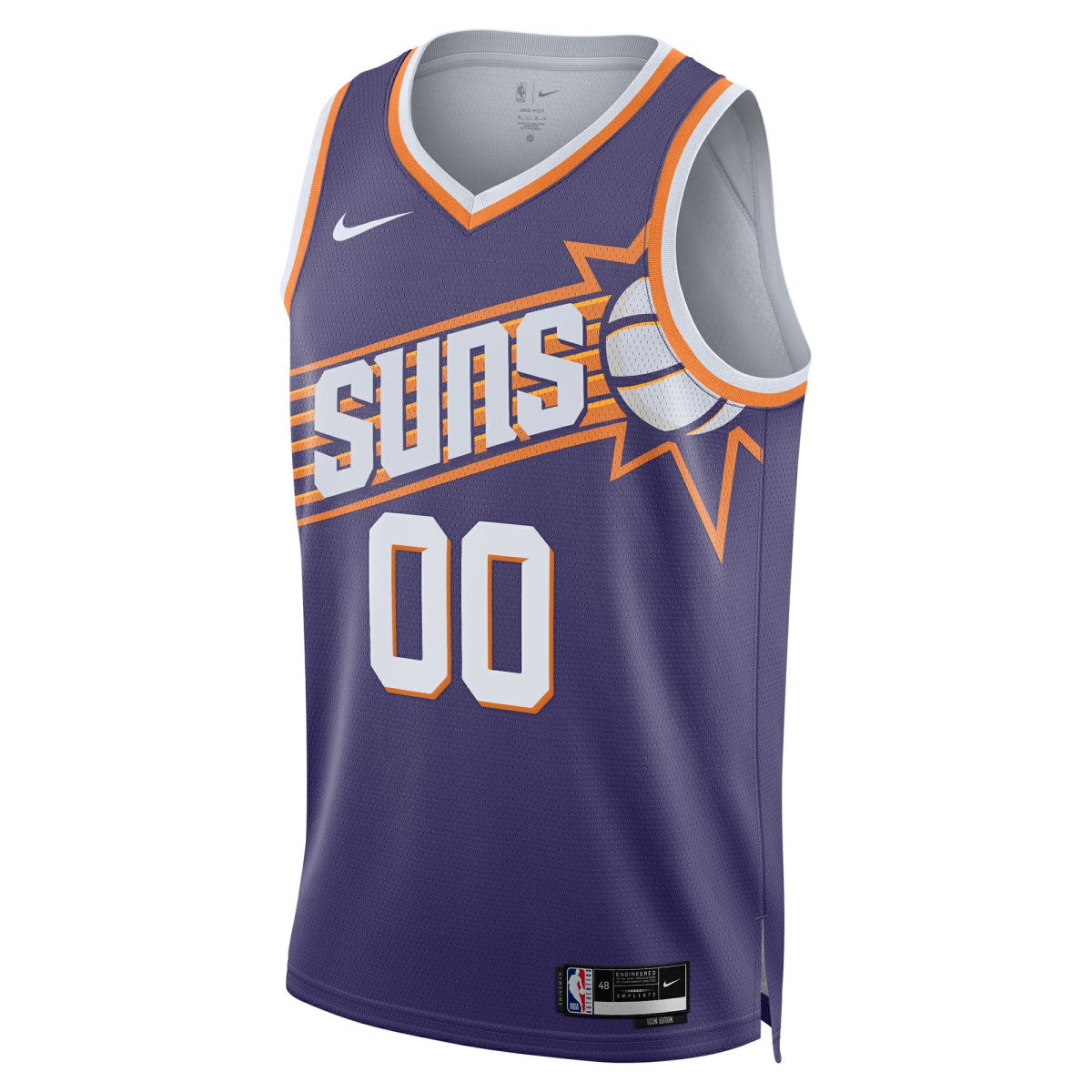 Nike - Phoenix Suns Unisex Swingman Custom Jersey - Purple - Icon Edition