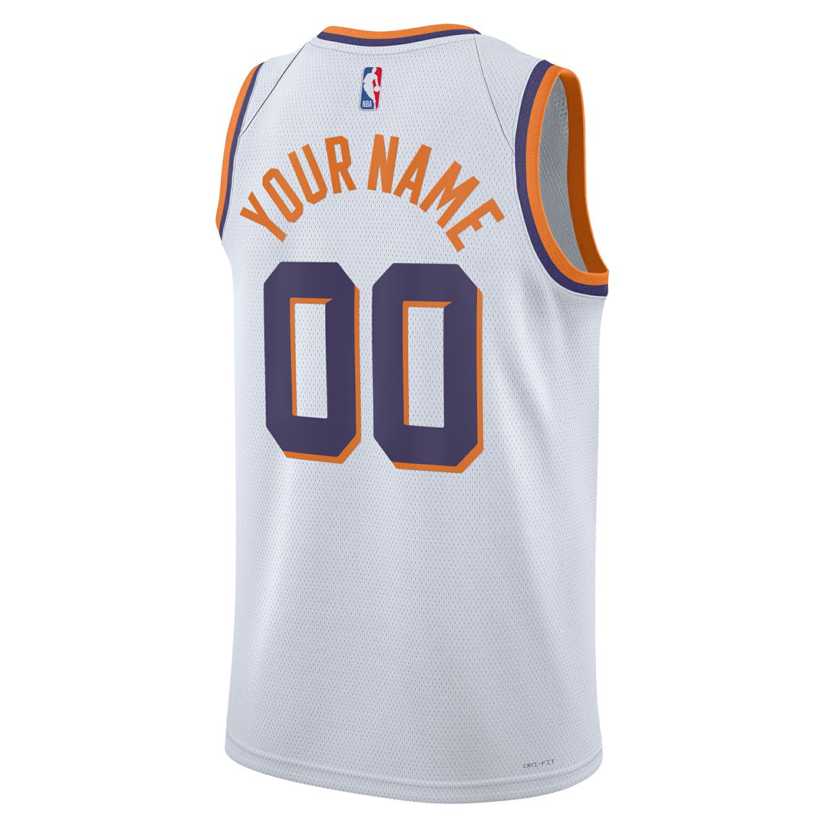 Phoenix Suns Unisex Swingman Custom Jersey - White - Association Edition | NBA Jerseys