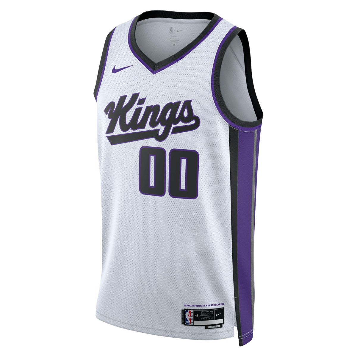 Nike - Sacramento Kings Unisex Swingman Custom Jersey - Association Edition - White