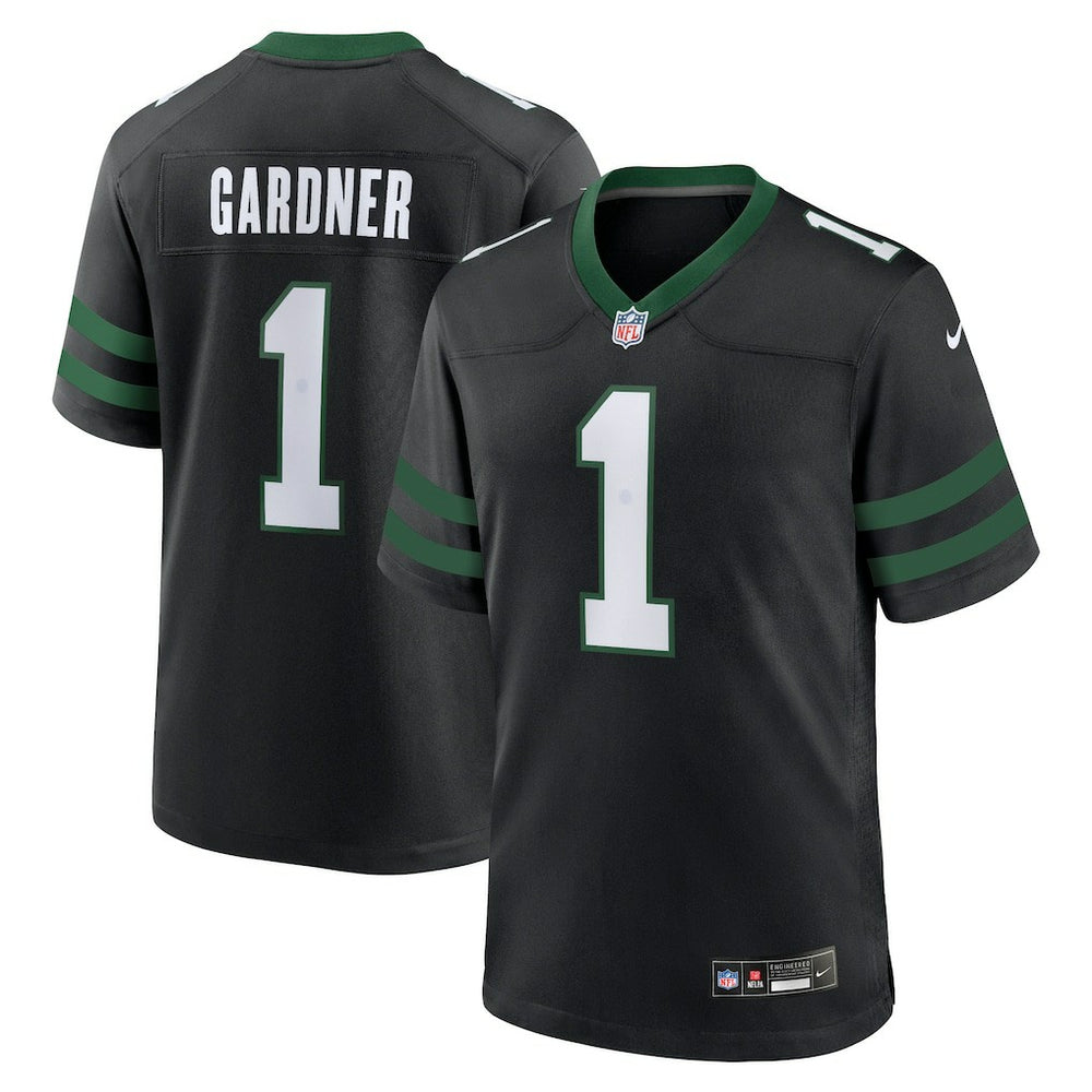 Ahmad Sauce Gardner New York Jets Alternate Game Jersey Legacy Black - Nike