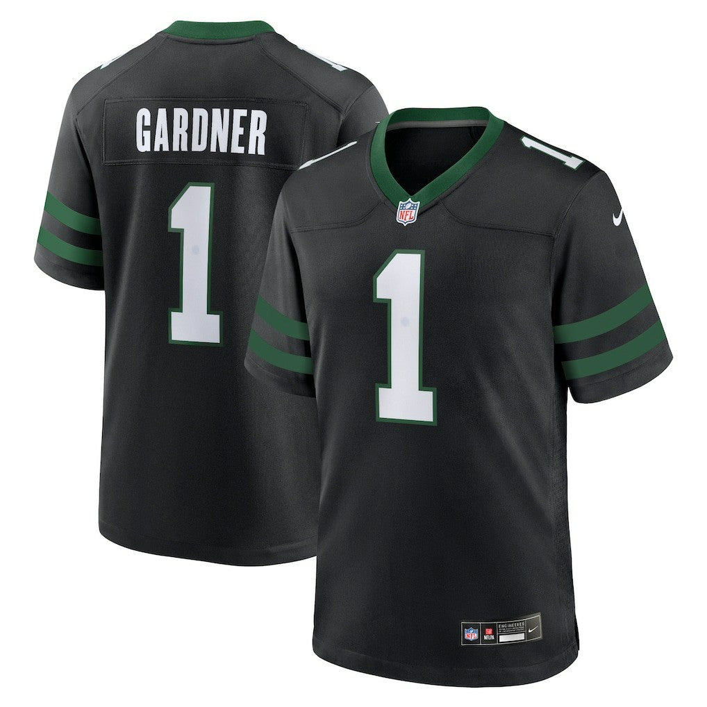 Ahmad Sauce Gardner New York Jets Alternate Game Jersey Legacy Black - Nike
