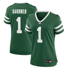 Ahmad Sauce Gardner New York Jets Women's Game Jersey Legacy Green - Nike