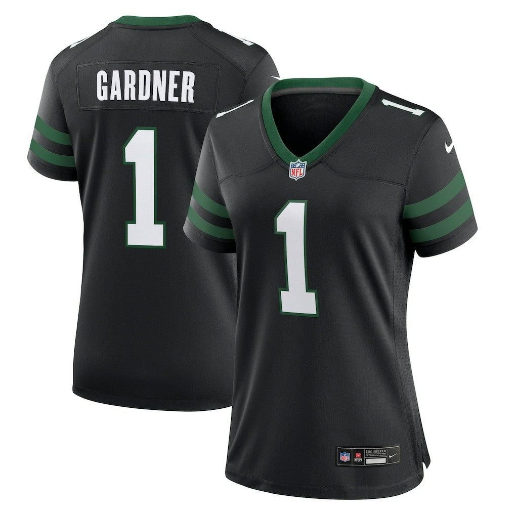 Ahmad Sauce Gardner New York Jets Women's Alternate Game Jersey Legacy Black - Nike