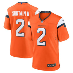 Patrick Surtain II Denver Broncos Mile High Collection Game Jersey Orange - Nike