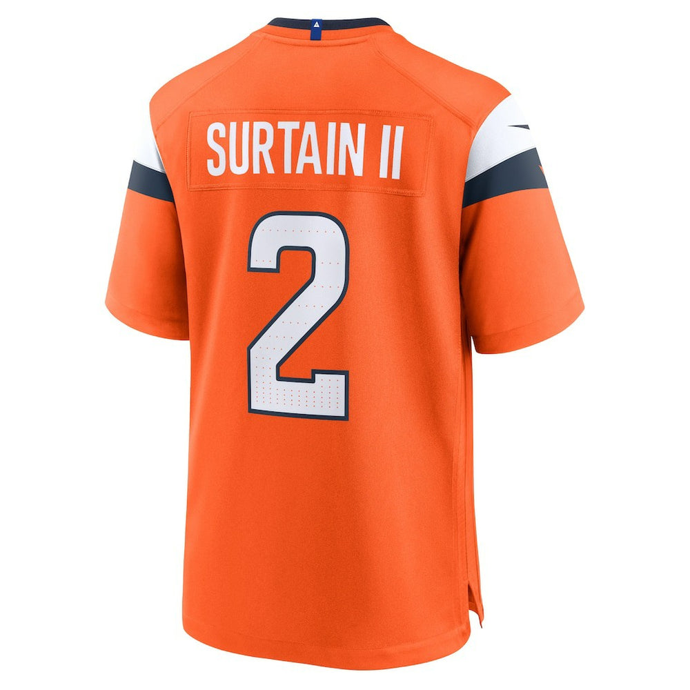 Patrick Surtain II Denver Broncos Mile High Collection Game Jersey Orange - Nike