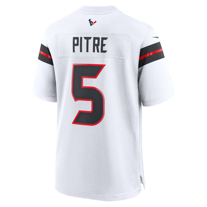 Jalen Pitre Houston Texans Game Jersey - White | NFL Jerseys