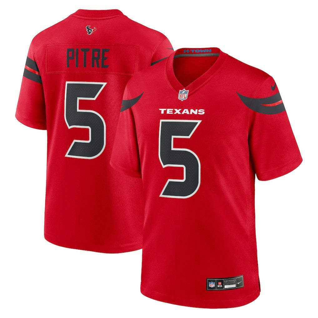 Jalen Pitre Houston Texans Alternate Game Jersey - Red | NFL Jerseys