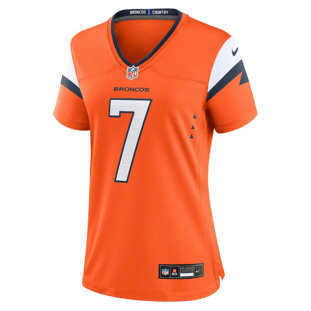 John Elway Denver Broncos Women's Mile High Collection Retired Player Game Jersey Orange - Nike