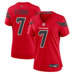 C.J. Stroud Houston Texans Women's Alternate Game Jersey Red - Nike
