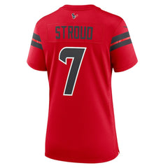 C.J. Stroud Houston Texans Women's Alternate Game Jersey Red - Nike
