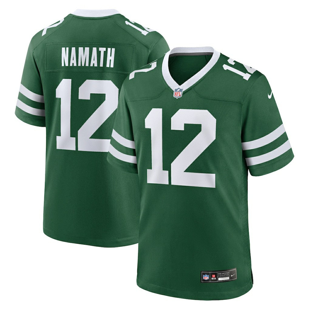 Joe Namath New York Jets Game Jersey Legacy Green - Nike