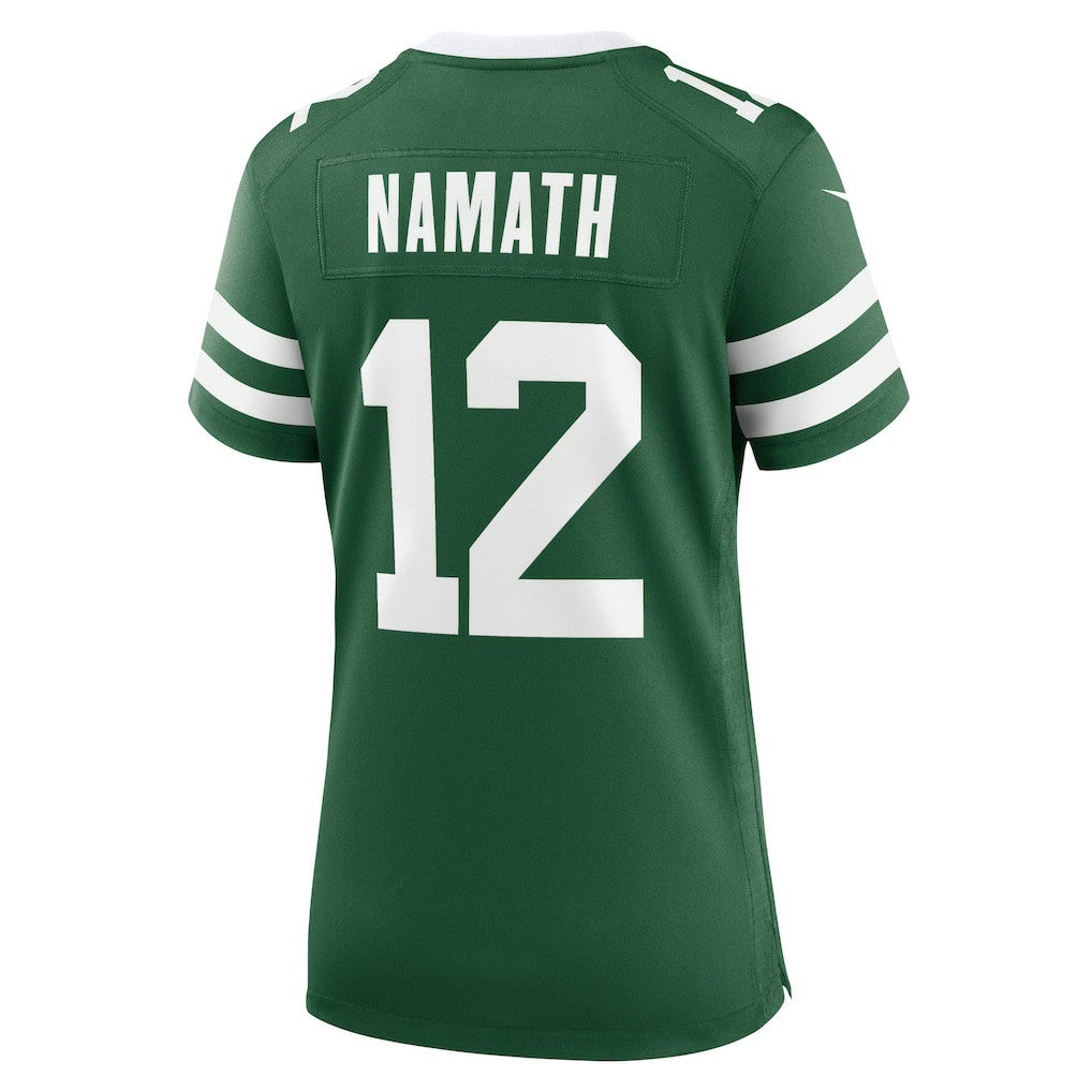 Joe Namath New York Jets Women's Retired Player Game Jersey Legacy Green - Nike