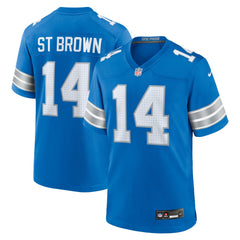 Amon-Ra St. Brown Detroit Lions Game Jersey Blue - Nike