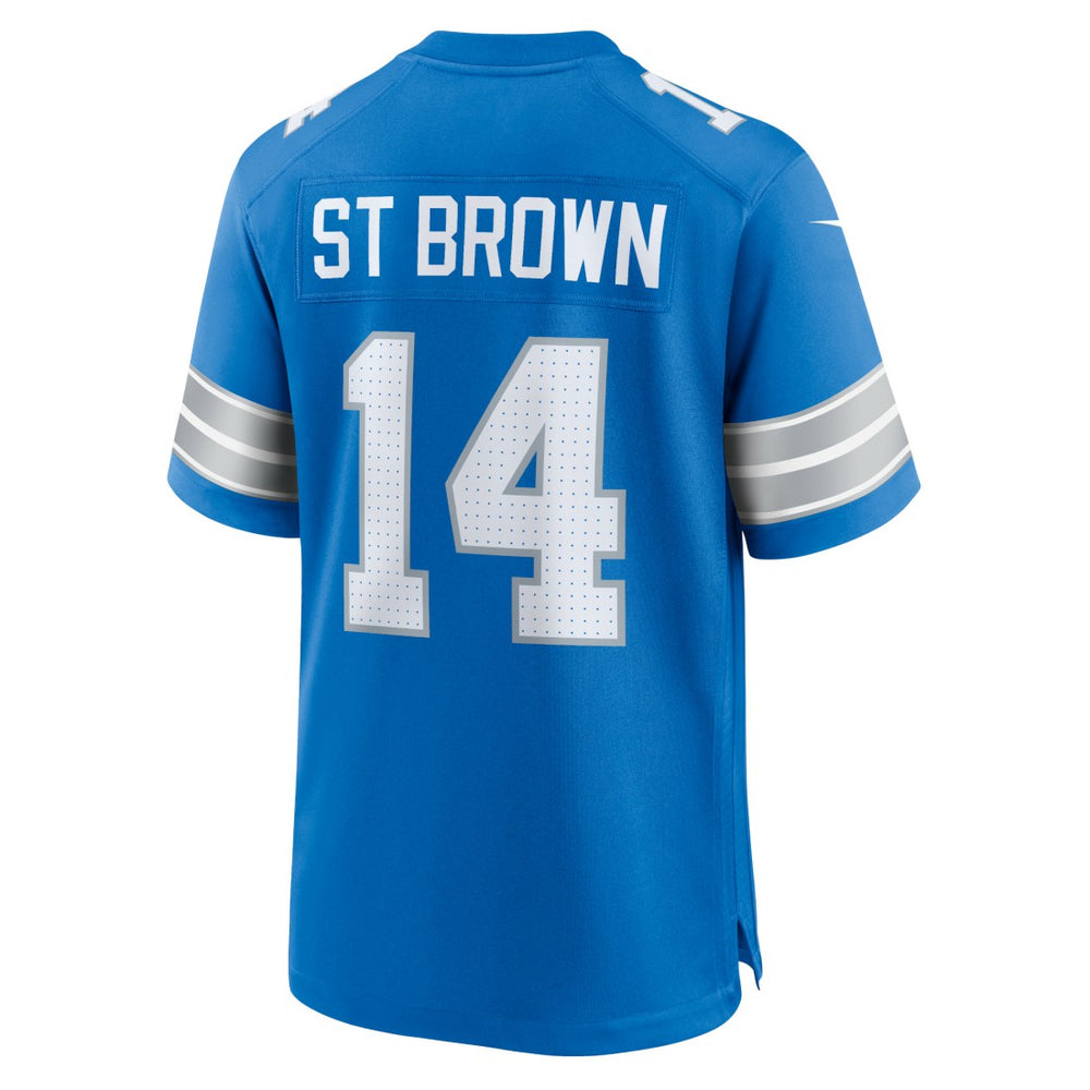 Amon-Ra St. Brown Detroit Lions Game Jersey Blue - Nike