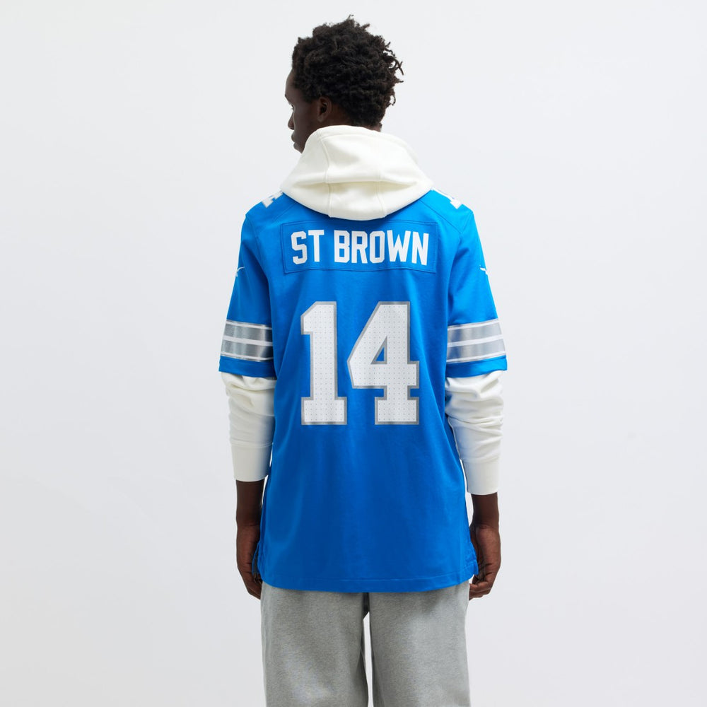 Amon-Ra St. Brown Detroit Lions Game Jersey Blue - Nike