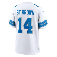 Amon-Ra St. Brown Detroit Lions Game Jersey White - Nike