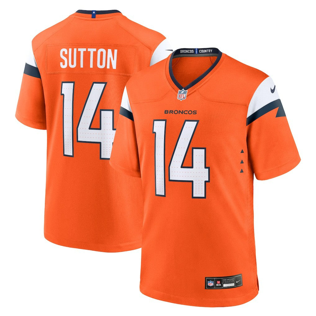 Courtland Sutton Denver Broncos Mile High Collection Game Jersey Orange - Nike