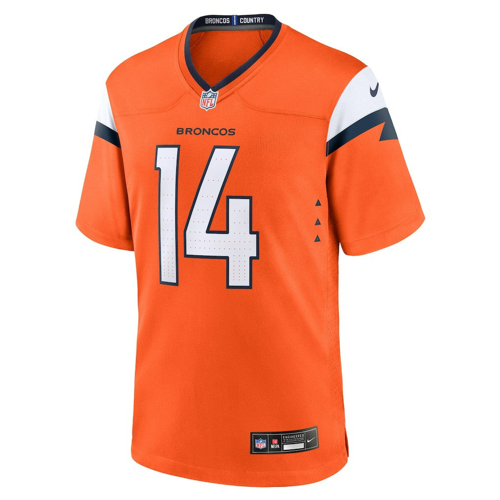 Courtland Sutton Denver Broncos Mile High Collection Game Jersey - Orange | NFL Jerseys