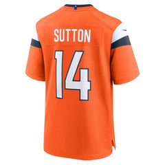 Courtland Sutton Denver Broncos Mile High Collection Game Jersey Orange - Nike