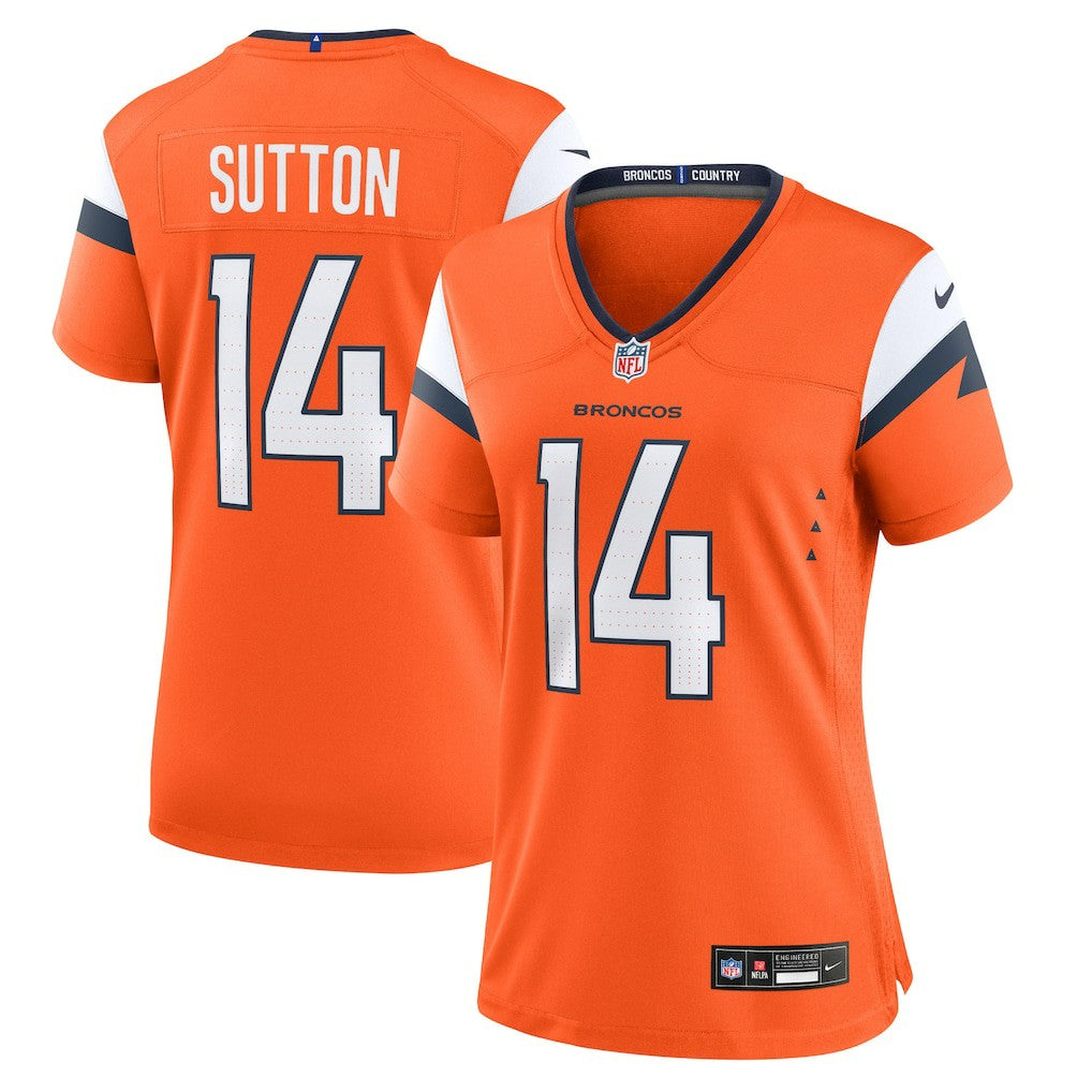 Courtland Sutton Denver Broncos Women's Mile High Collection Game Jersey Orange - Nike