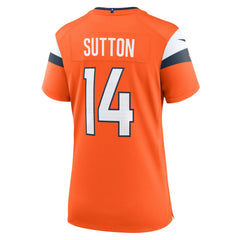 Courtland Sutton Denver Broncos Women's Mile High Collection Game Jersey Orange - Nike