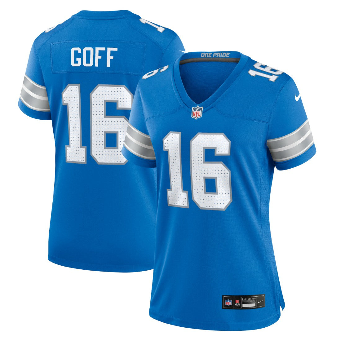 Jared Goff Detroit Lions Women's Game Jersey - Blue | NFL Jerseys