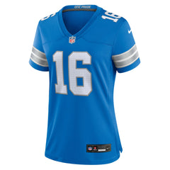Jared Goff Detroit Lions Women's Game Jersey Blue - Nike