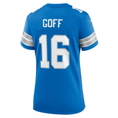 Jared Goff Detroit Lions Women's Game Jersey Blue - Nike